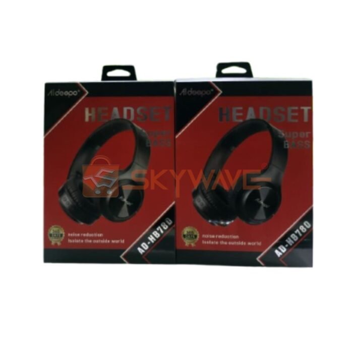 Aldeepo Super Bass Noise Reduction Headset AD-H780