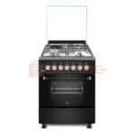 MIKA Standing Cooker with 3 Gas Pool Jet Burners + 1 RAPID Hot Plate