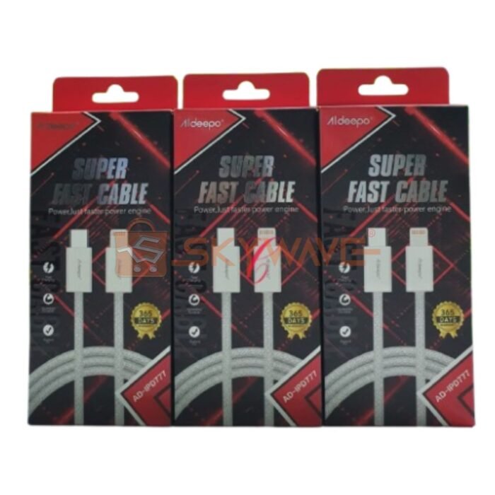 Aldeepo Type C to Lightning super fast cables AD-IPD777
