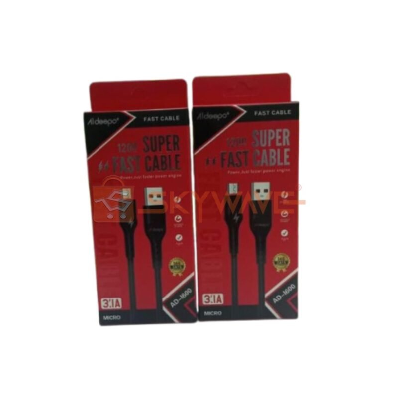 Aldeepo 3.1A 1.2M Super Fast Micro Cable AD-I1600