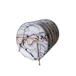 6pcs Quality Grey Patches Dinner Plates