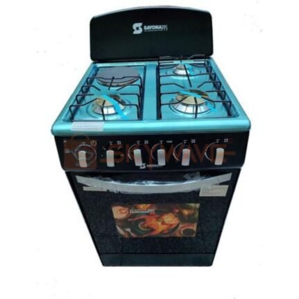 Sayona 3 Gas + 1 Electric Plate Standing Cooker with Gas Oven