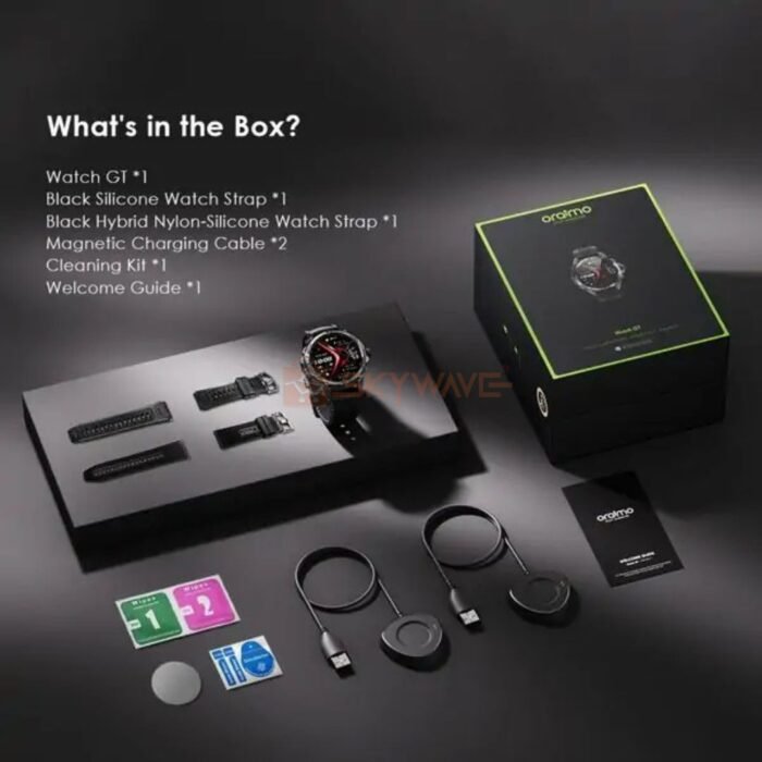 Oraimo OSW-852H GT 1.43” AMOLED 3ATM GPS Smart Watch