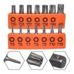 14PCS 25mm Torx Screwdriver Bits