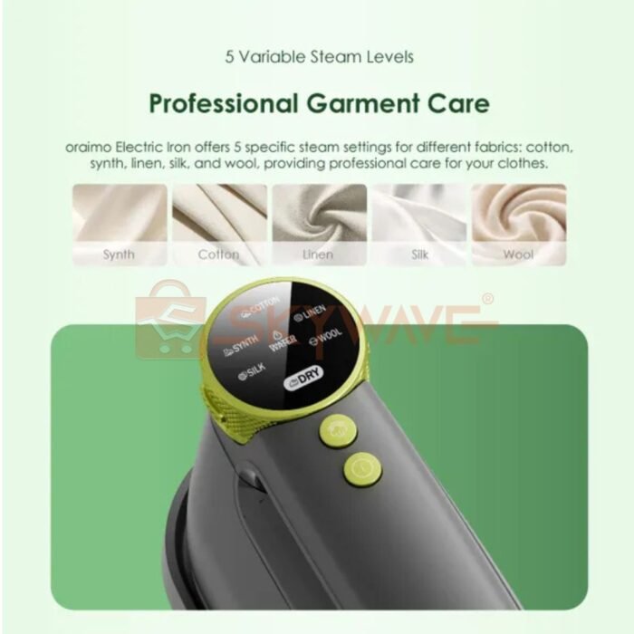 oraimo SmartIron OEI-801A 1740W Portable Electric Iron