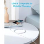 Anker 322 USB-C to USB-C 60W 6ft Braided Cable