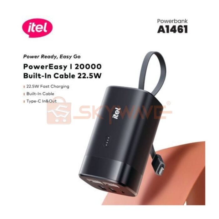 Itel Power Easy 1 A1461 22.5W 20000mAh Power Bank