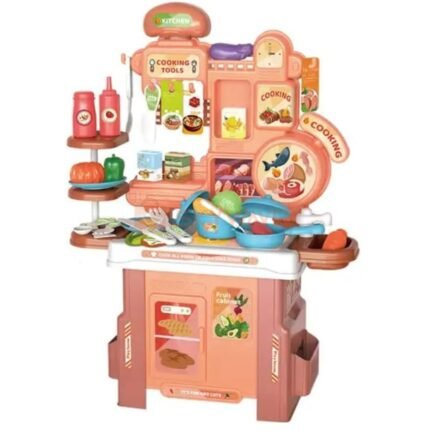46 Pcs Pretend Play Kids Kitchen Set
