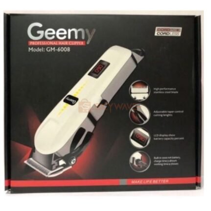 Geemy Cordless Rechargeable Shaver GM-6008
