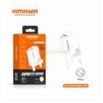 Amaya ACW-U53D-C29 25W 2in1 Fast Charger