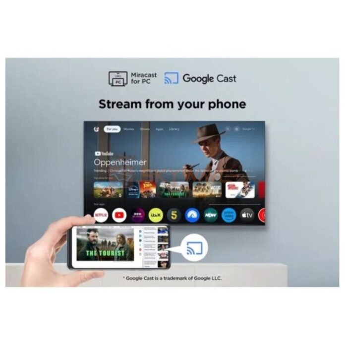 TCL 43 Inch Android Smart 4K Google TV