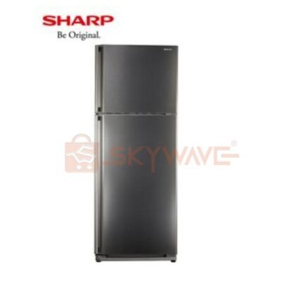 Sharp Black 396L No-Frost Fridge