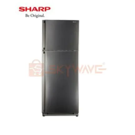 Sharp Black 396L No-Frost Fridge