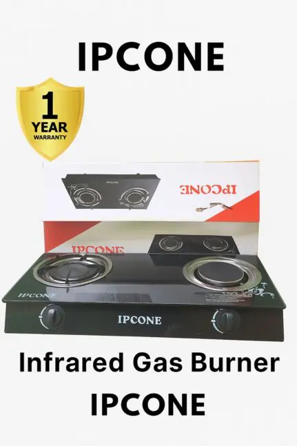 Ipcone 2‑Burner Infrared Cooker
