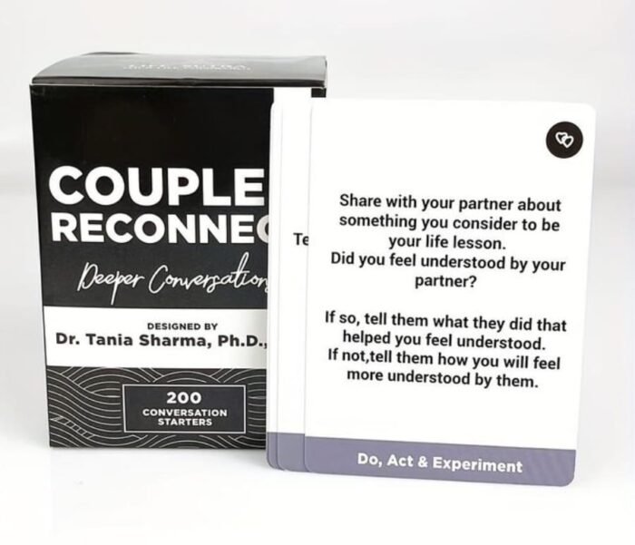 Couple Reconnect Deeper Conversations