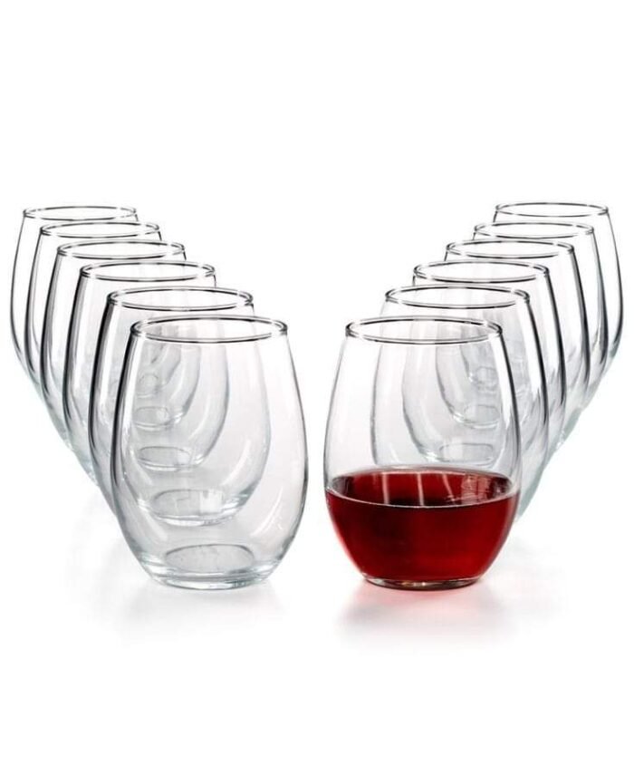 6pcs Stemless Wine Glasses