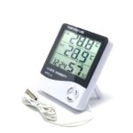 Electronic Digital Display Temperature and Humidity Meter HTC-2