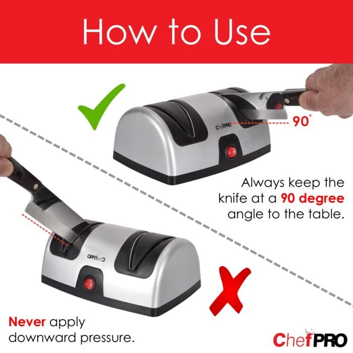 Electric 2-Stages Knife Sharpener
