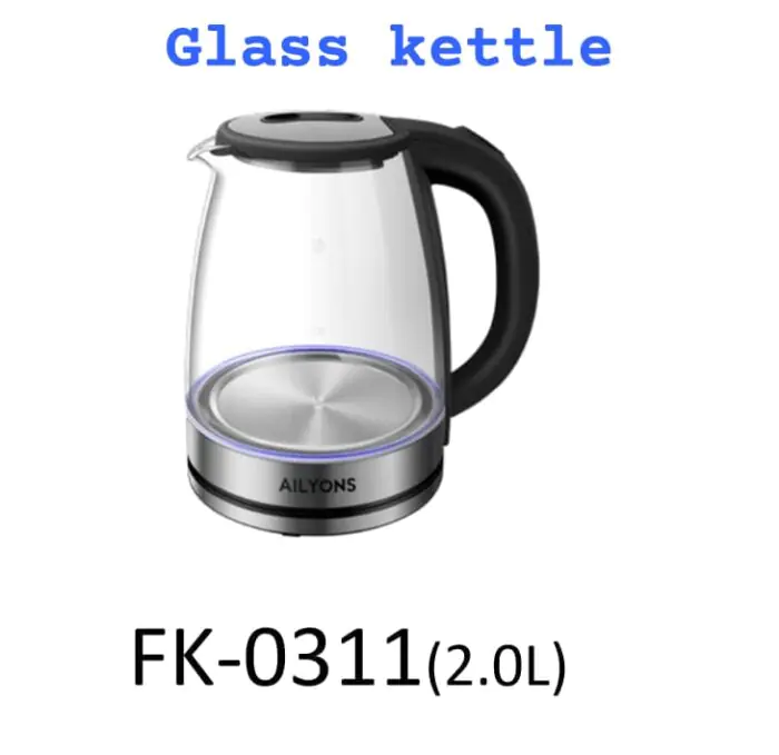 Ailyons FK-0311 2.0 Litres Glass Kettle