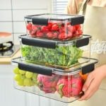 3pcs Acrylic Food Storage Containers