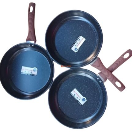 28cm Black Stone Concave Frying Pan