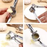Stainless Steel Garlic Crusher