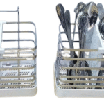Silver Classic Spoons Holder