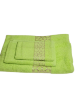 3PCS 100% EGYPTIAN COTTON TOWELS Size L