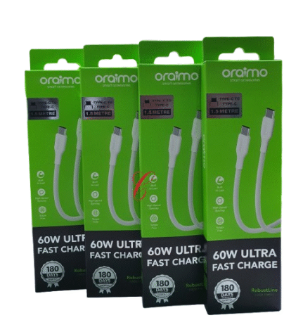 Oraimo OCD-114CC USB-C to USB-C Cable 60W