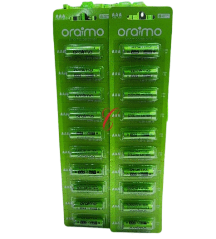 Oraimo Battery Pair AAA Dry Cell LR03