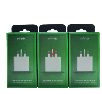 Infinix U180XKC+XDC13 18W Type C Fast Charger