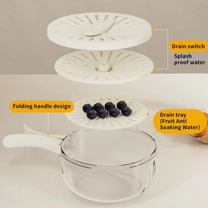 Multi‑functional Food Storage Container