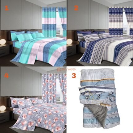6×6 Curtain Plus Duvet Set