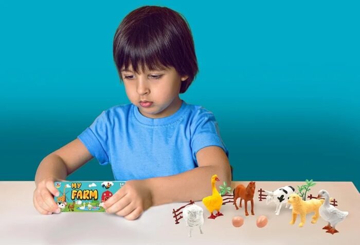 Set of 6 CBC Learning Farm Animals