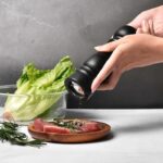 6-Inch Wood Pepper Grinder with Adjustable Grinder