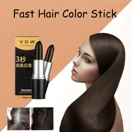 Black & Dark Brown One Time Hair Dye