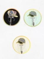 Pack of 3 Cap Strong 10kg Hook