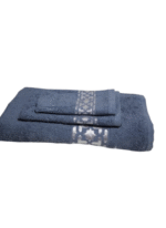 3PCS 100% Egyptian Cotton Towels Size XL
