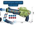 Sound Light Electric EVA Foam Toy Gun