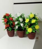 Plastic Artificial Rose Flower