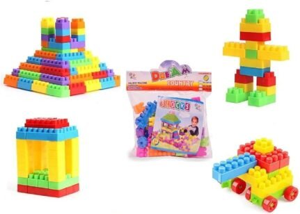90 Building Toy Blocks