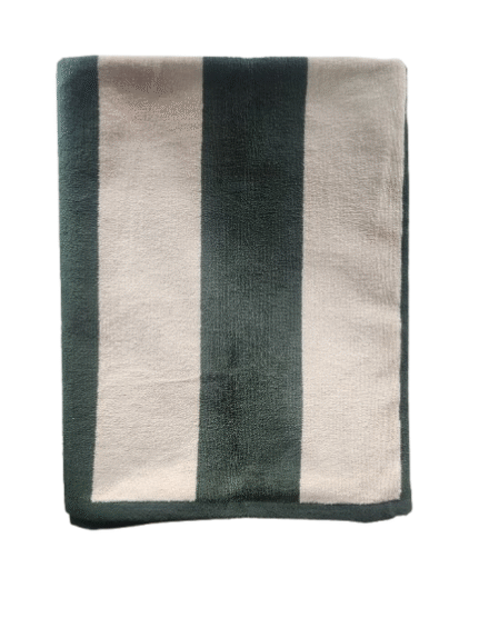 12pcs Cotton Stripped Coloured Towels