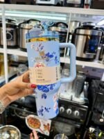 Original Floral Love Shark Stanley Tumbler - Image 2