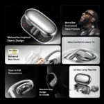 Oraimo OPN-675 SpaceArc x Burna Boy Open-Ear Wireless Earphones