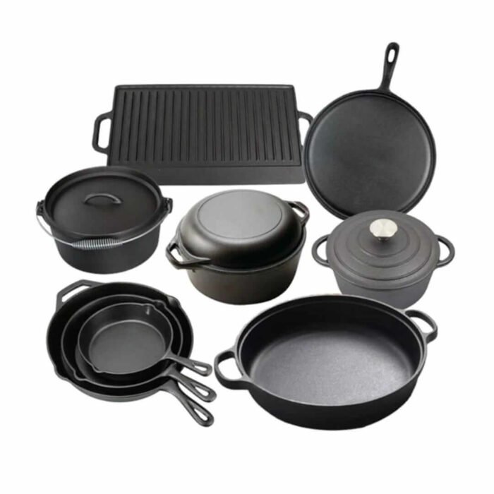 cast iron set