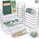 25pcs set drawer organizers