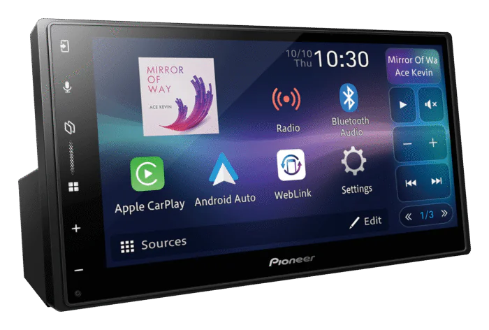 Pioneer DMH-A5650BT – 6.8" AV Receiver with Wireless CarPlay & Android Auto - Image 2