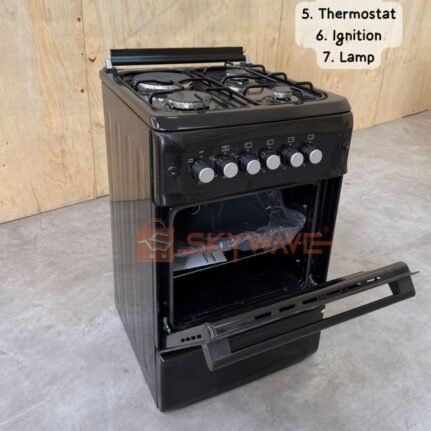 Roch Black 50×55 Standing 3+1 Cooker