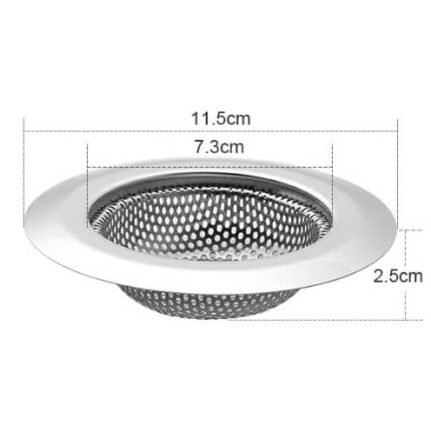 Stainless steel sink garbage strainer