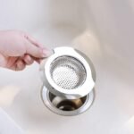 Stainless steel sink garbage strainer